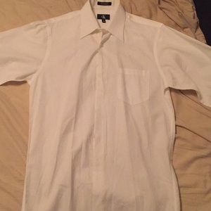 CALVIN KLEIN WHITE DRESS SHIRT